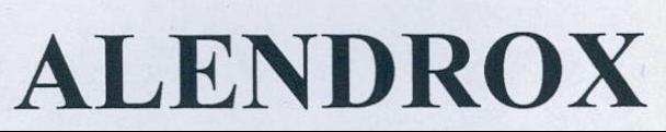 Alendrox Device mark 2207657 Trademark