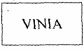 Vinia (label) Device mark 1447102 Trademark