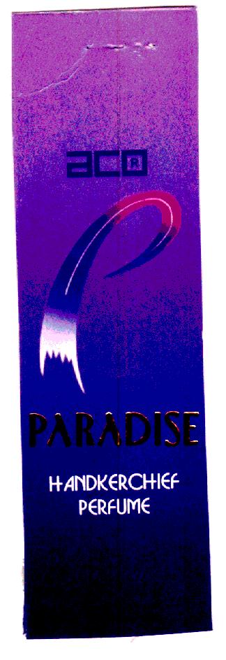 Aco Paradise Device mark 1904502 Trademark