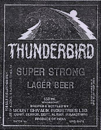 Thunderbird (bird Device) Device mark 666159 Trademark