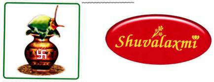 Shuvalaxmi, Green Coconut, Pitcher And Swastika De. Device mark 1521624 Trademark