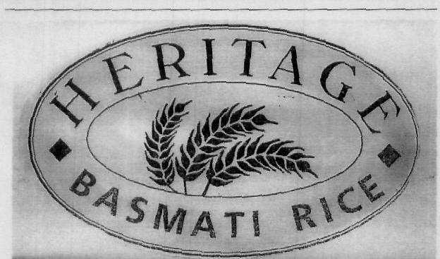 Heritage Basmati Rice (device) Device mark 799246 Trademark