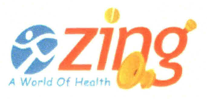Zing A World Of Health Device mark 2663951 Trademark