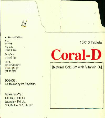 Coral-d (label) Device mark 2439934 Trademark