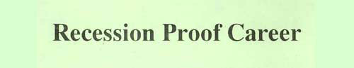 Recession Proof Career Device mark 1810873 Trademark