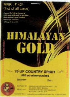 Himalayan Gold, Device Of Flow, Monkey Device mark 2749160 Trademark
