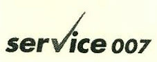 Service 007 (logo) Device mark 1489394 Trademark