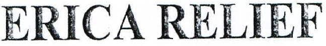 Erica Relief Device mark 2204080 Trademark