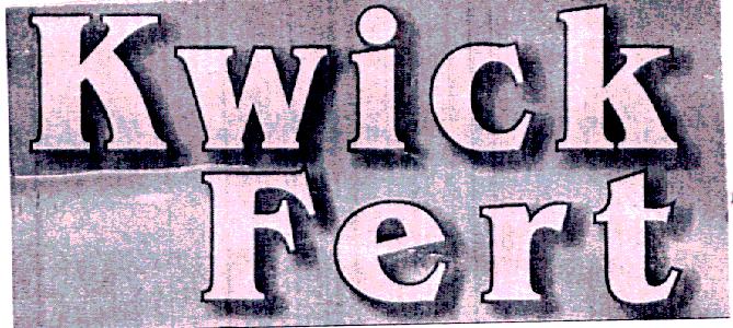 Kwick Fert Device mark 1904372 Trademark