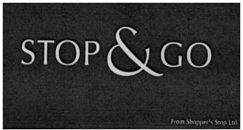 Stop & Go (label) Device mark 1508116 Trademark