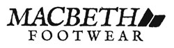 Macbeth Footwear With Miscellaneous Device Device mark 2759828 Trademark
