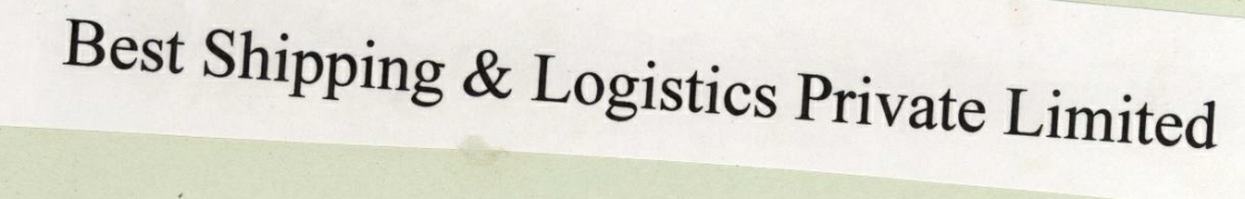 Best Shipping & Logistics Private Limited (label) Device mark 1417206 Trademark