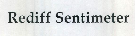 Rediff Sentimeter Device mark 2454511 Trademark