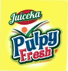 Juiceka Pulpy Fresh (label) Device mark 2644972 Trademark