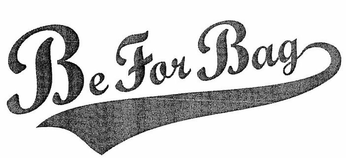Be For Bag Device mark 2642091 Trademark