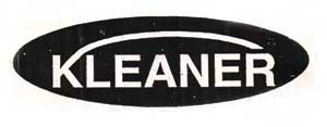 Kleaner (lable) Device mark 1196937 Trademark