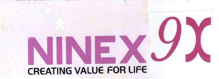 Ninex 9xcreating Value For Life Device mark 1615947 Trademark