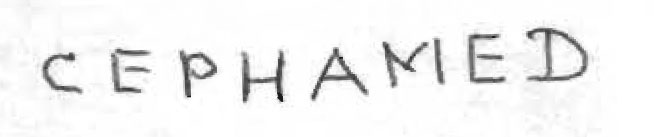 Cephamed Device mark 1188246 Trademark