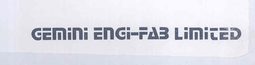 Gemini Engi - Fab Limited Device mark 1704961 Trademark