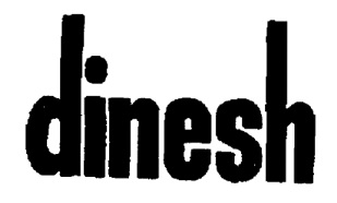 Dinesh Device mark 411410 Trademark
