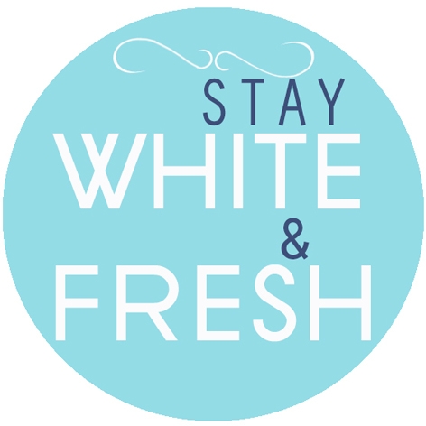 Stay White & Fresh (label) Device mark 2669558 Trademark