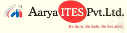 Ai Logo With Word Aarya Ites Pvt. Ltd. Device mark 2392854 Trademark