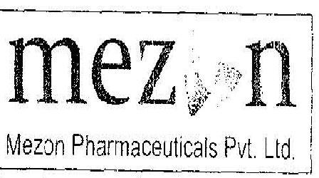 Mezon (with Device) Device mark 2057356 Trademark