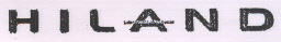 Hiland (label) Device mark 1791625 Trademark