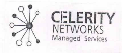 Celerity Networks (logo) Device mark 1578645 Trademark