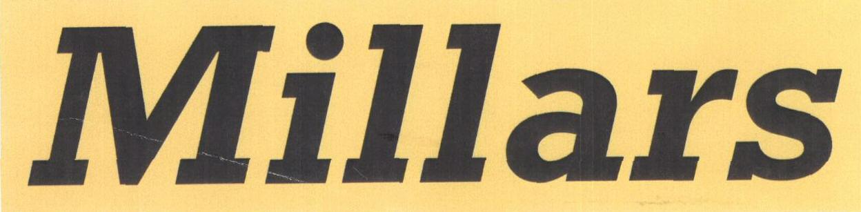 Millars (label) Device mark 1638658 Trademark