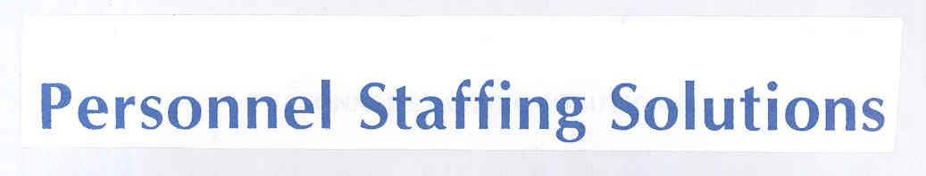 Personnel Staffing Solutions Device mark 1578830 Trademark