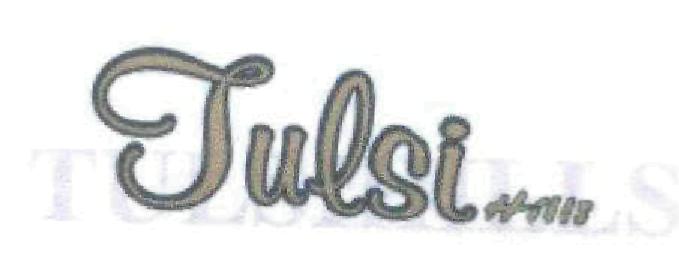 Tulsi (label) Device mark 1721719 Trademark