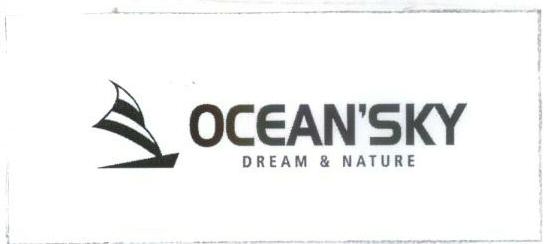 Ocean'sky (label) Device mark 1543685 Trademark