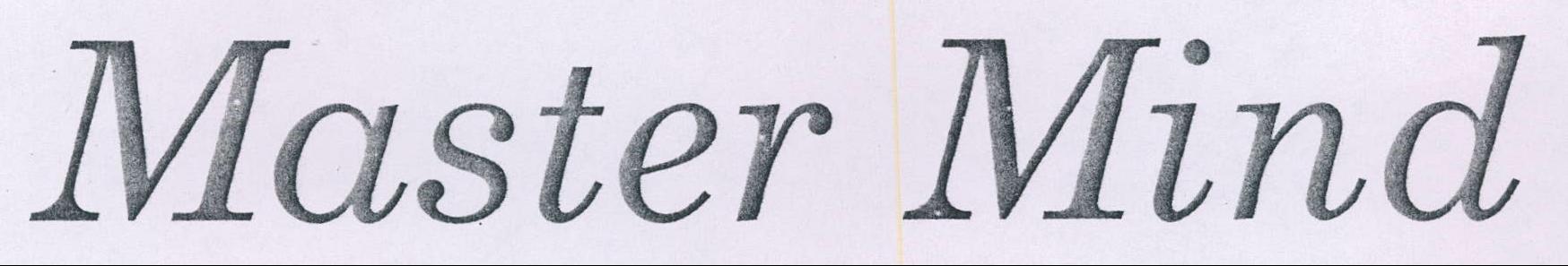 Master Mind Device mark 2004058 Trademark