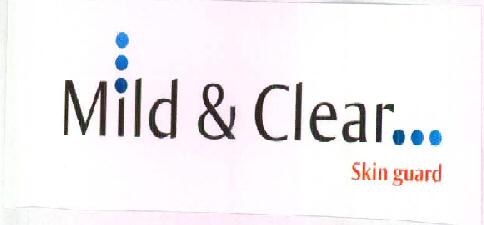 Mild & Clear... Skin Guard Device mark 2500787 Trademark