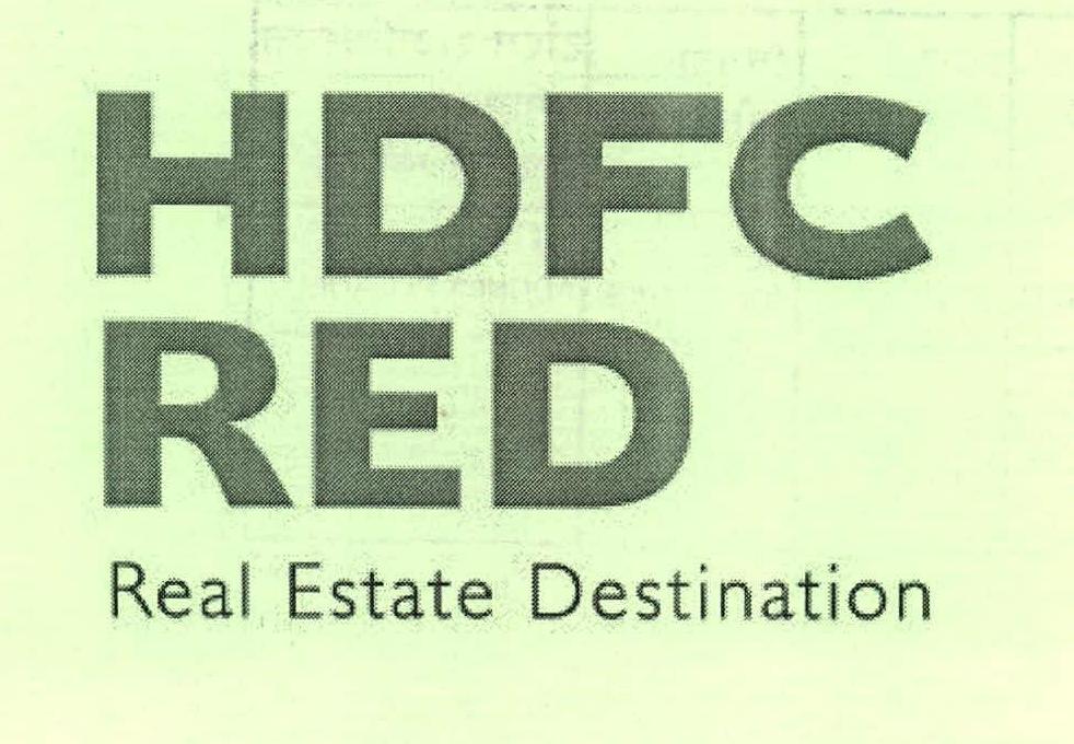 Hdfc Red Real Estate Destination Device mark 2049282 Trademark