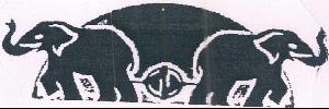 Device Of Two Elephants Device mark 1298961 Trademark