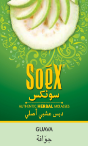 'soex' Herbal Molasses-guava- Composite Label Device mark 2310415 Trademark