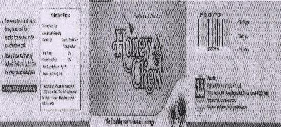 Honey Chew With Device Device mark 1618874 Trademark