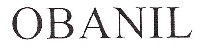 Obanil Device mark 1816941 Trademark