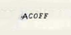 Acofff Device mark 834196 Trademark