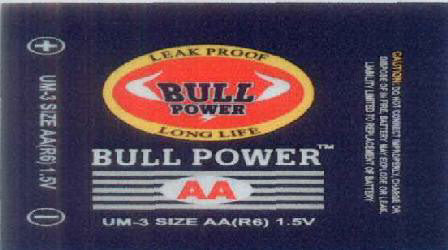 Bull Power (label) Device mark 1920467 Trademark