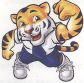 Tiger Device Standing (label) Device mark 1735862 Trademark