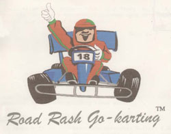 Road Rash Go-karting, Man Device mark 908988 Trademark