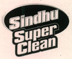 Sindhu Super Clean Device mark 2509217 Trademark