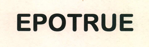 Epotrue Device mark 2607011 Trademark