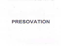 Presovation Device mark 1927323 Trademark