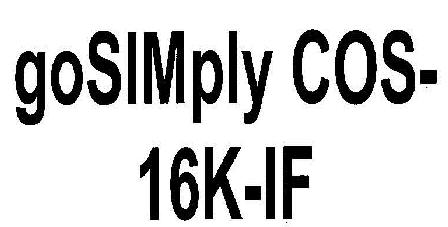 Gosimply Cos- 16k-if Device mark 2167716 Trademark