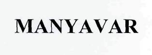 Manyavar Device mark 2781559 Trademark