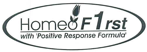 Homeo F1rst With Positive Response Formula Device mark 1286862 Trademark